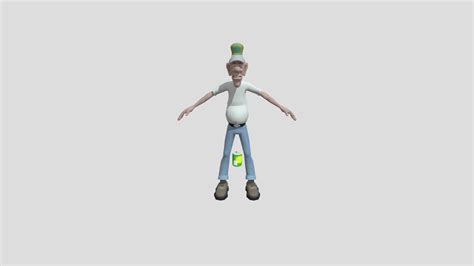 Mr Beady Download Free 3d Model By Chikn Nuggit And Spongebob Pma2