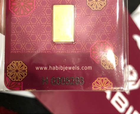 1 Gram Emas Gold Bar Habib 9999 Everything Else Others On Carousell