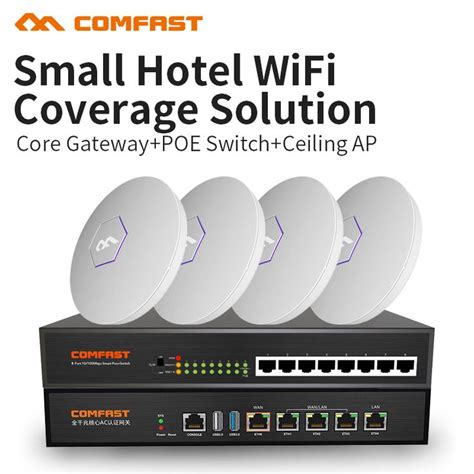 Comfast Hotel Wifi Coverage Solution Suit 300mbps Wireless Wifi Router