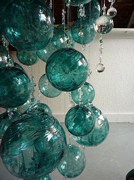 greenblueteal bubble chandelier   shades  teal