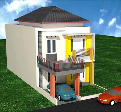 Denah Tipe Rumah Minimalis Lantai 2 Gambar Design Rumah