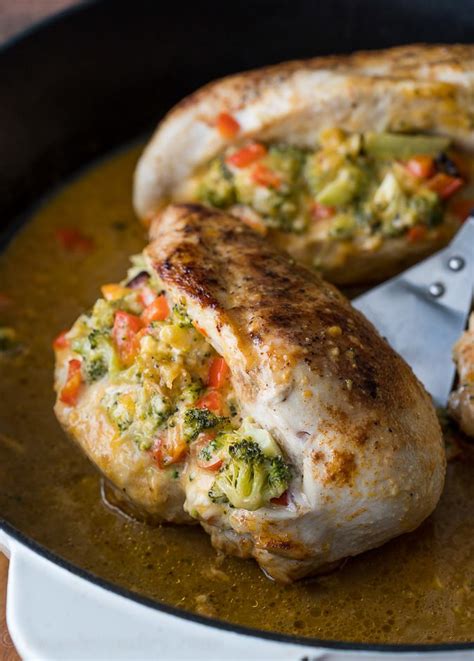 By stuffing it with cheese and garlic, then wrapping it in bacon, you. Broccoli Cheese Stuffed Chicken Breast - I Wash... You Dry
