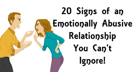 16 signs your relationship is emotionally abusive