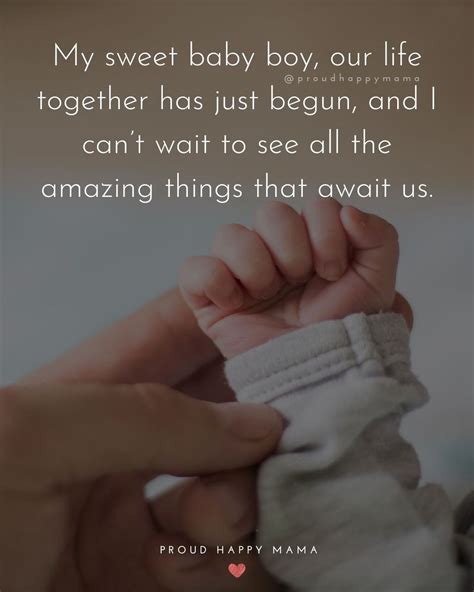 55 Baby Boy Quotes And Sayings To Welcome A Newborn Son