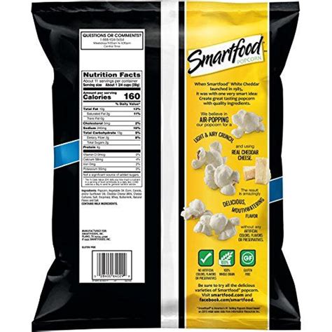 Smartfood White Cheddar Flavored Popcorn Party Size 105