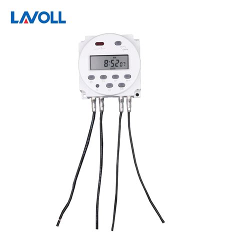 Programmable Light Timer With 4 Pcs Wire Timer Relay General Electric