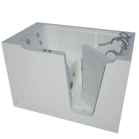 Replacing a tub with walk in shower. Universal Tubs 5 ft. Right Drain Walk-In Whirlpool Bathtub ...