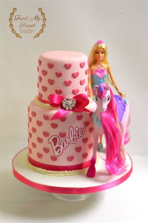 Pin By Frost Me Sweet On Fms Cakes Girls Cakes Barbie Birthday Cake