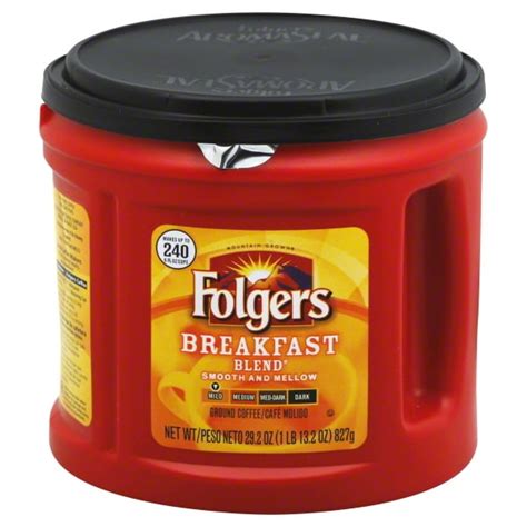 Folgers Breakfast Blend Mild Roast Ground Coffee