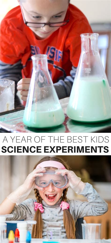 Best Kids Science Experiments For A Year Of Science Fun