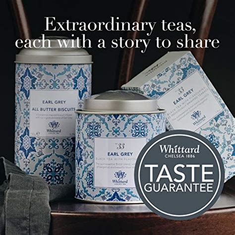 Whittard Of Chelsea Tea Discoveries Earl Grey Caddy Black