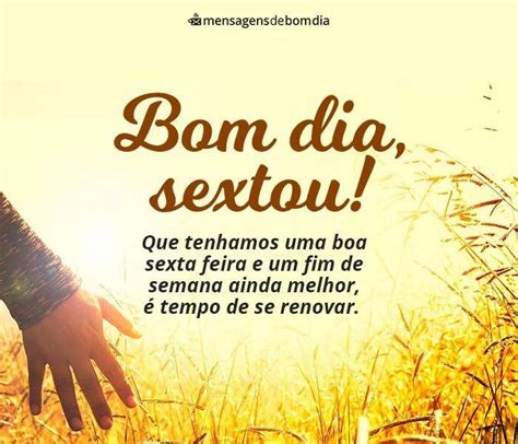 Mensagem de bom dia sexta feira – Abençoada por Deus