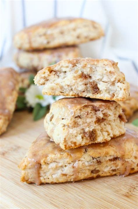 Vegan Apple Cinnamon Scones No Oil Low Fat Artofit