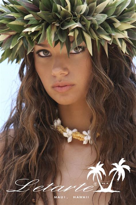 Letarte Hawaiian Woman Hawaiian Girls Beauty