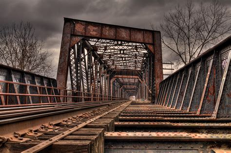Old Rusty Bridge Photograph By Darren Landis