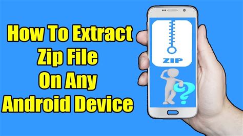 How To Extract Zip Files On Any Android Device Very Easy Method Youtube