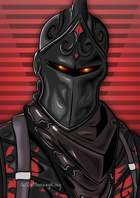 Some Fan Art I Made A While Ago For My Favourite Skin The Black