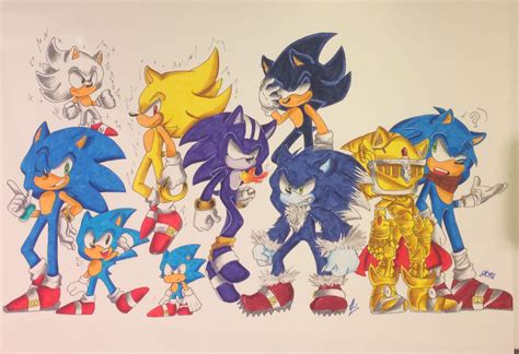 All Sonic Forms Sonic Heroes Sonic The Hedgehog Sonic