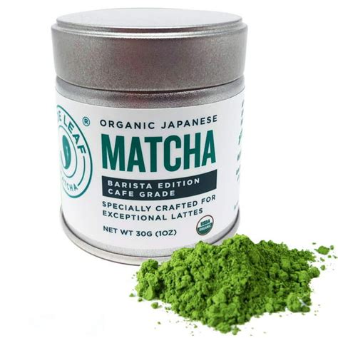 Jade Leaf Barista Ceremonial Grade Matcha Green Tea Powder Organic