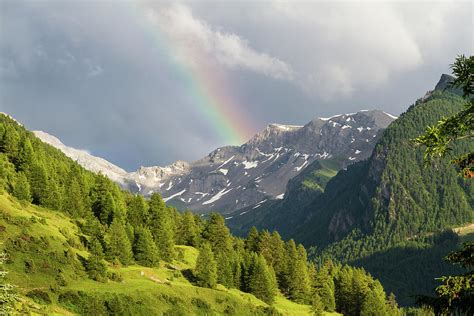 Rainbow Over The Mountains Photograph By Paul Maurice Fine Art America