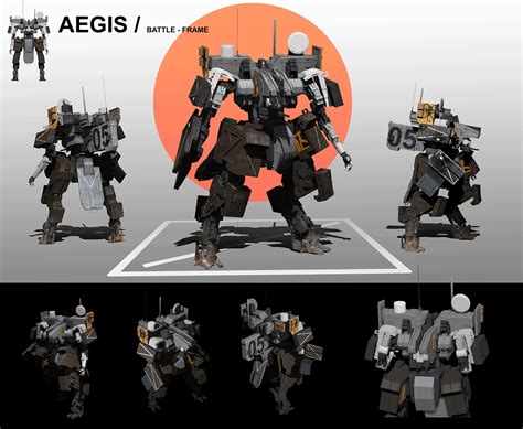 Aegis By Theo Stylianides Sci Fi Armor Battle Armor Robot Concept