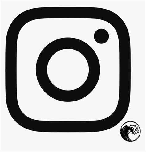Logo Instagram Blanco Fondo Negro Fondo Makers Ideas