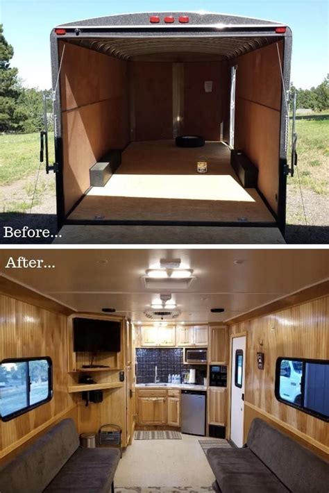 Review Of Diy Enclosed Trailer Camper References We Inspiration Ideas