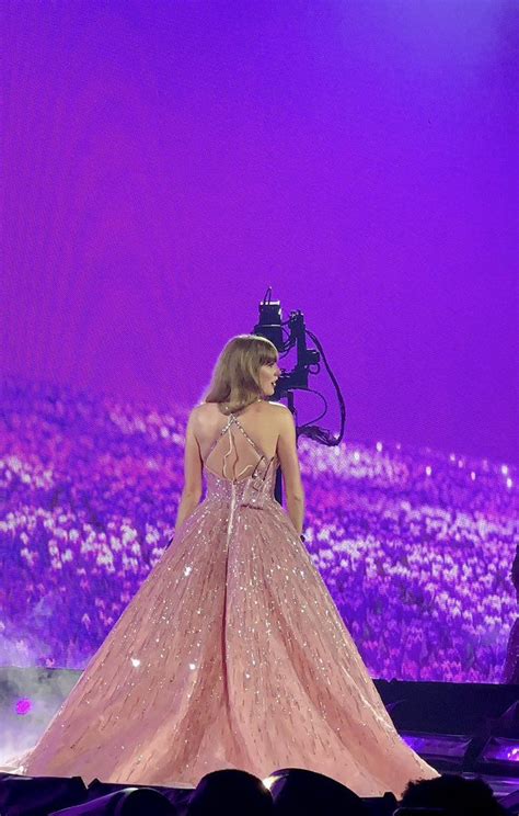 Taylor Swift The Eras Tour Pink Sparkly Dress Purple Dress Taylor Swift Enchanted Enchanted