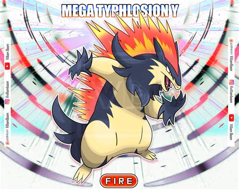 Mega Typhlosion Y By Villi C On Deviantart