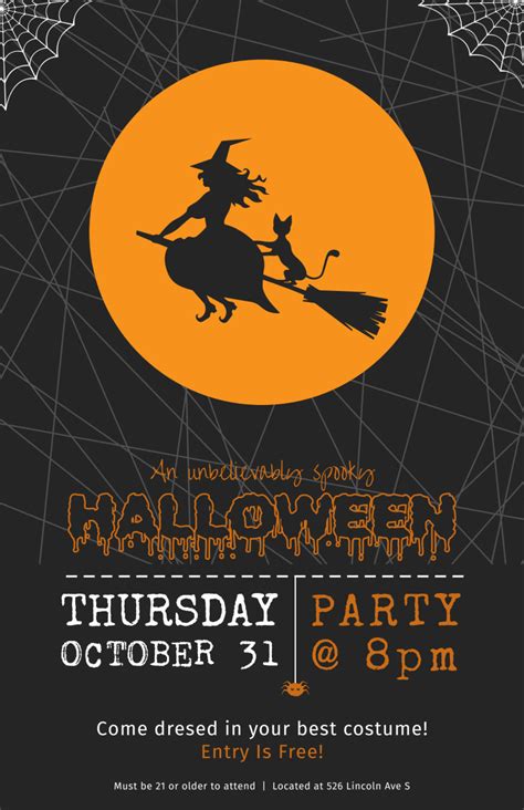 25 Halloween Poster Templates Free Psd Design Ideas