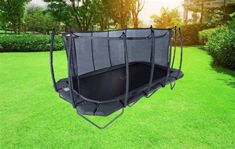 10 Ft X 17 Ft Rectangular Trampoline Gold Trampolines