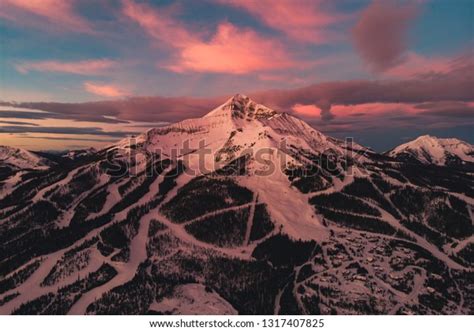 Lone Peak Big Sky Montana Stock Photo 1317407825 Shutterstock