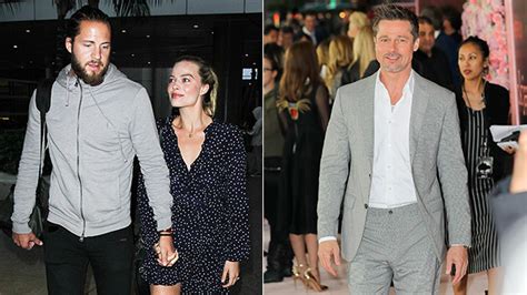 Margot Robbies Husband Is Jealous Of Brad Pitt ‘keeping