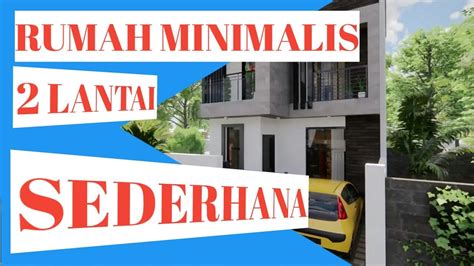 Desain rumah minimalis modern dengan luas 6x10 meter 02 09 2019 demi kenyaman kita dan keluarga tentu saja kita harus memperhatikan banyak hal ketika akan membuat. DESAIN RUMAH MINIMALIS 6X10 SEDERHANA 2 LANTAI dengan 3 ...