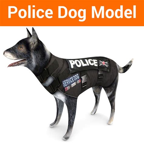 Low Poly German Shepherd Dog Free 3d Model 3ds Obj Fbx Mtl Free3d