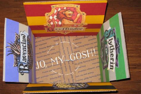 The Houses Of Hogwarts Harry Potter Care Package