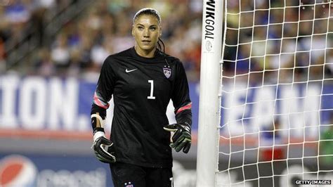 Us Soccer Star Hope Solo Responds To Naked Pictures After Apparent Leak Bbc News