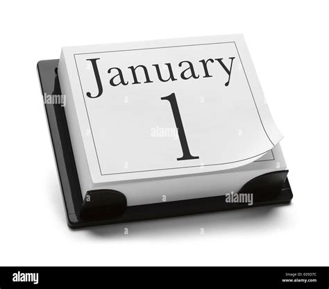 January Calendar Hi Res Stock Photography And Images Alamy