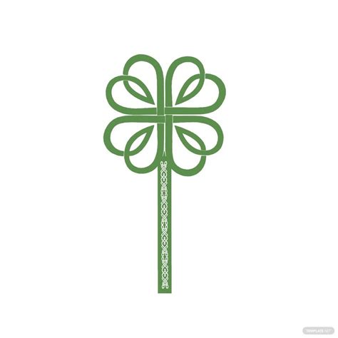 Clover Clipart Celtic Celtic Four Leaf Clover Clipart Hd Png Clip