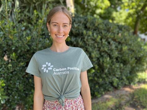 Carbon Positive Change Maker Lauren Purcell Carbon Positive Australia