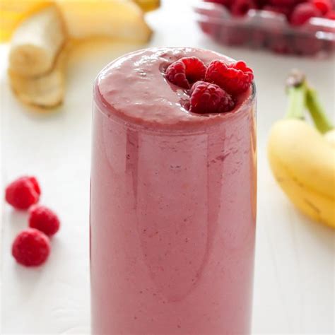 Raspberry Banana Smoothie Baker By Nature