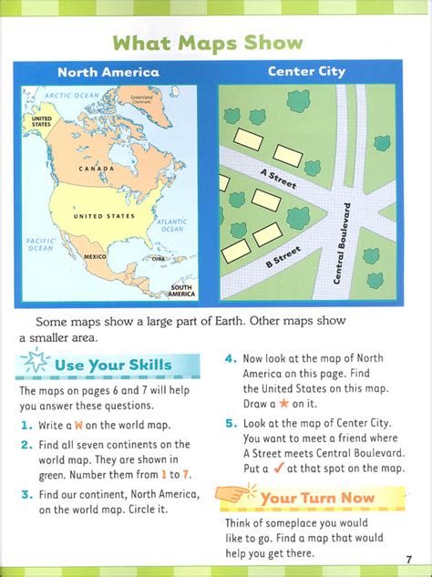 Map Skills For Today Grade 2 Scholastic Teaching Resources