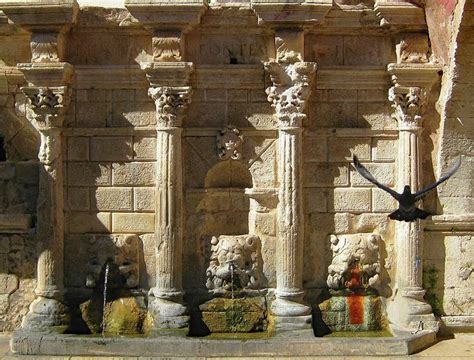 Greek Fountain Fountain Greek Classical