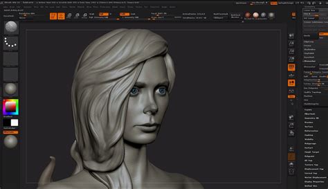 10 Top Tips For Sculpted Hair In Zbrush Zbrush Sculpting Female Anatomy