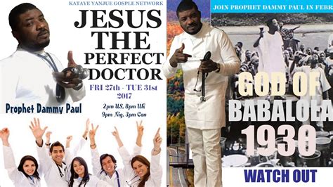 Jesus The Perfect Doctor Day 1 Yoruba Prayer By Prophet Dammy Paul