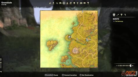 Greenshade Treasure Map V Location The Elder Scrolls Online Youtube