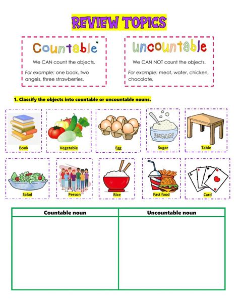 Vocabulary Worksheets Worksheets For Kids English Vocabulary Nouns