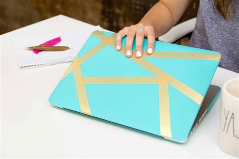Washi Tape Laptop Case A Little Craft In Your Day