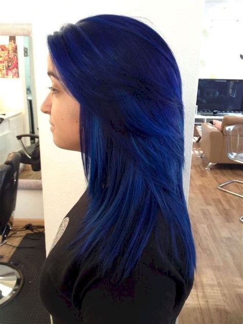 Awesome Blue Hair Color Ideas Fashion And Lifestyle Hair Styles Dark Blue Hair Hair
