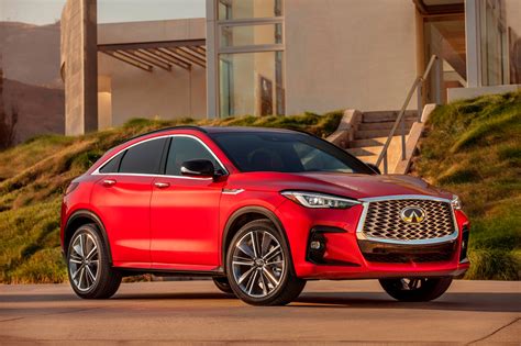 meet the 2022 infiniti qx55 a stylish coupe suv with plenty of soul carbuzz